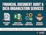 manage, audit, and organize your financial documents and excel data