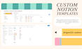 create a fully customized notion dashboard for students