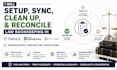 set up, sync, clean up , reconcile law bookkeeping in tabs3, quickbooks cosmolex