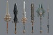 design your awesome weapon concept art