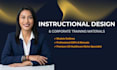 be your instructional designer for corporate training