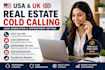 do USA UK cold calling real estate cold calling appointment seting telemarketing