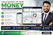 design editable excel, google sheets, budget spreadsheet and KPI tracker