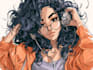 draw custom digital art illustrations