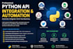 focused on API and python I will build custom python API integration