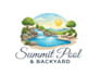 create attractive and imagination swimming pool logo design