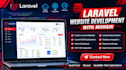 develop a professional laravel crud application  clean and responsive design