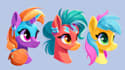 create high quality pony character illustration