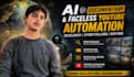create mini  documentaries for youtube, faceless cash cow video
