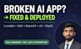 fix bugs and deploy your vibe coded app from lovable, bolt or base44