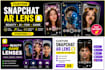 create a unique and engaging snapchat lens for you