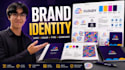 design a modern identity  for startup and small business