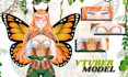 create high quality live2d vtuber model design and rigging