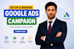 setup, manage and optimize google ads PPC campaign