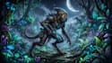 draw detailed fantasy and sci fi, alien character art