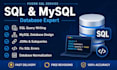 write sql queries, design and fix mysql database errors