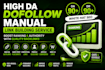 high da backlinks and guest post SEO link building service
