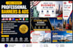 design professional banners, flyers and advertisements