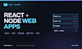 develop a full stack mern web application