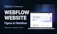 convert figma to webflow and build a responsive website