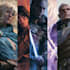 dnd fantasy character and dnd character