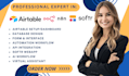 be your airtable database airtable automation crm softr webapp n8n expert