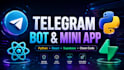 develop a custom telegram mini app with react and supabase