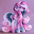 create a cute custom pony character illustration for you