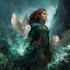 create epic fantasy scene and character artwork