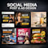 design professional social media posts and advertisements