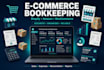 ecommerce bookkeeping for shopify, amazon and woocommerce