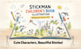 draw unique stickman and stick figure illustrations