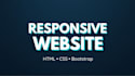 build a responsive website with HTML CSS bootstrap