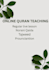 teach quran online with regular live classes