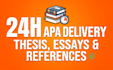 format your academic paper thesis or references in apa style