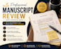 professionally review your manuscript and provide constructive feedback