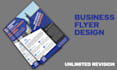 design modern flyers and posters for you