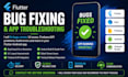 fix flutter app bugs, errors and android build issues