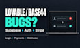 fix your lovable or base44 app supabase auth and stripe bugs