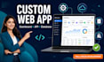 build a business web app with authentication and database