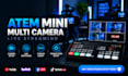 build atem mini setup for professional multi camera live streaming