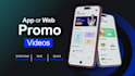 create stylish mobile app promo video, app explainer, app tutorial video