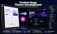 convert your design into a fast custom hugo theme