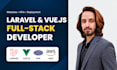 develop full stack web applications with laravel and vue js