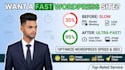 optimize wordpress speed, fix core web vitals, and do technical SEO