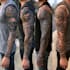 create a beautiful tattoo sleeve art