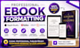 professionally format your ebook for apple books, kobo and draft2digital