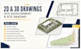 design 2d and 3d drawing, site development, site grading