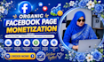 earnings and adjust your facebook pages monetization