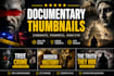 design viral documentary youtube thumbnails